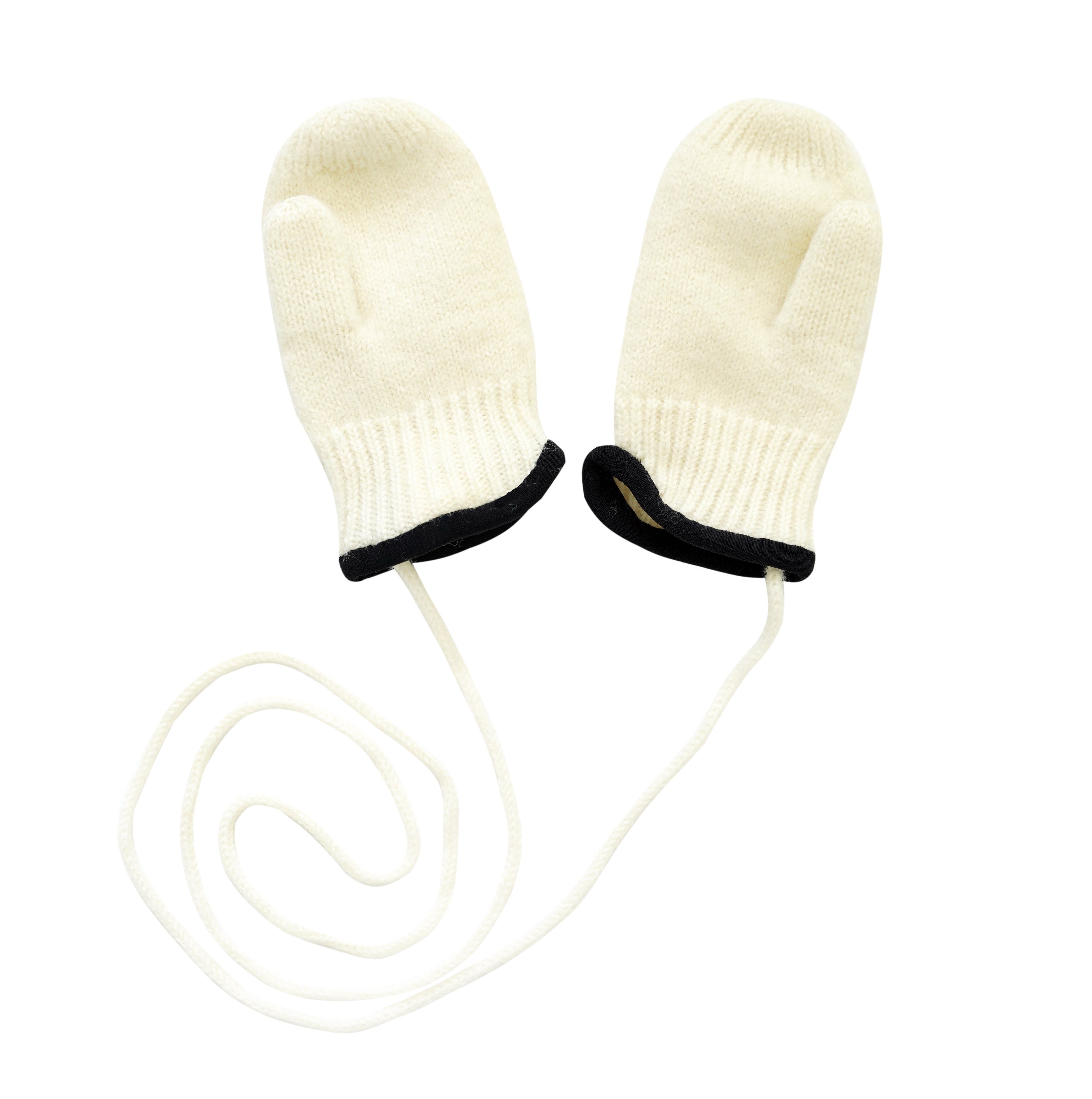 tittimitti tittimitti® 100% Virgin Wool Baby Toddler Kids Thumbed Mittens OEKO-TEX Standard 100 — color detail
