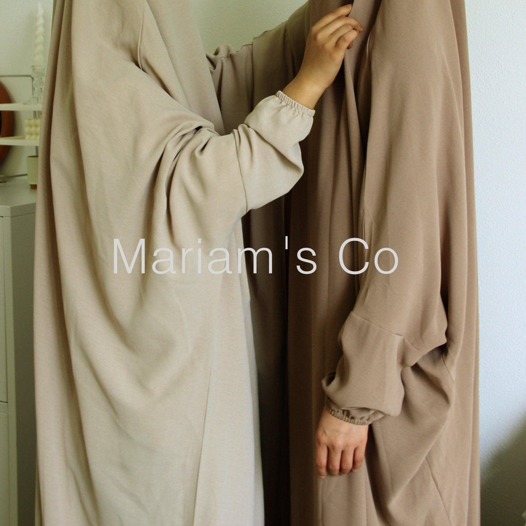 Mariam's Collection Mariam's Collection MJ0055 Viscose Niqab Attached 1-Piece Jilbab — detail shot 8