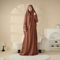 Mariam's Collection Mariam's Collection MJ0055 Viscose Niqab Attached 1-Piece Jilbab — detail shot 9