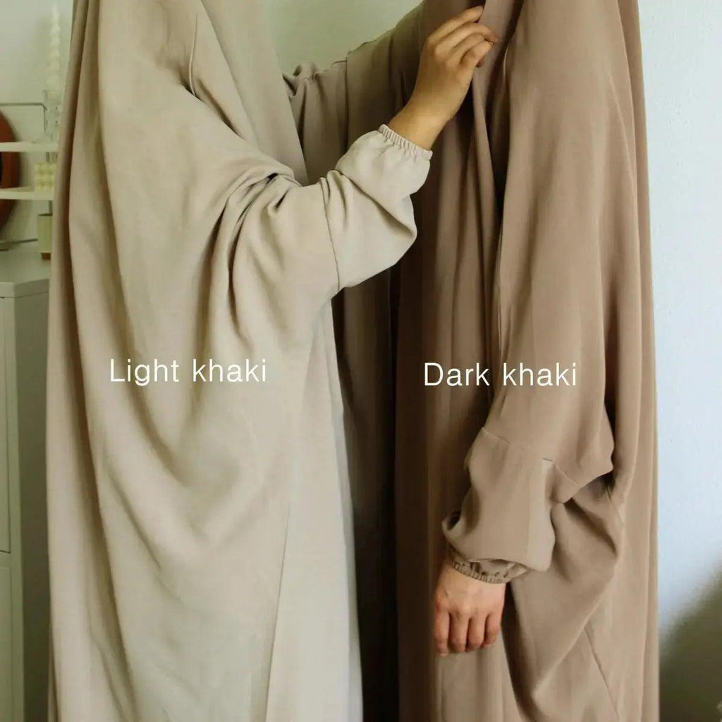 Mariam's Collection Mariam's Collection MJ0055 Viscose Niqab Attached 1-Piece Jilbab — main product shot