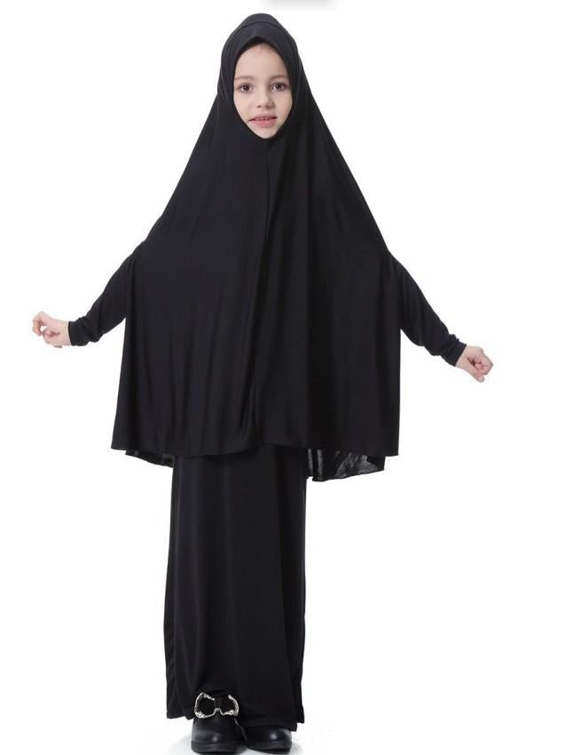 Mariam's Collection Mariam's Collection Two Piece Jersey Kids Jlibab (MJ007) — detail shot 7