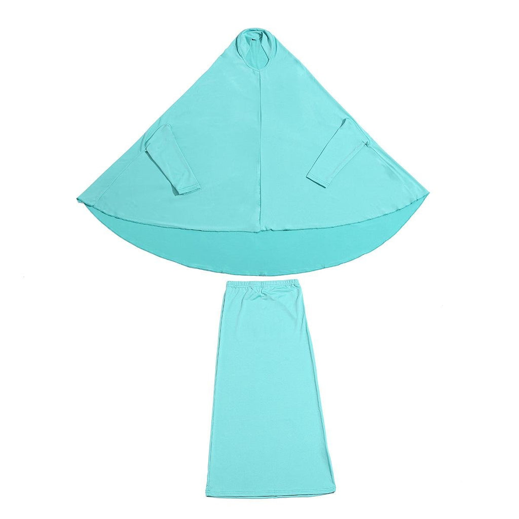 Mariam's Collection Mariam's Collection Two Piece Jersey Kids Jlibab (MJ007) — construction detail