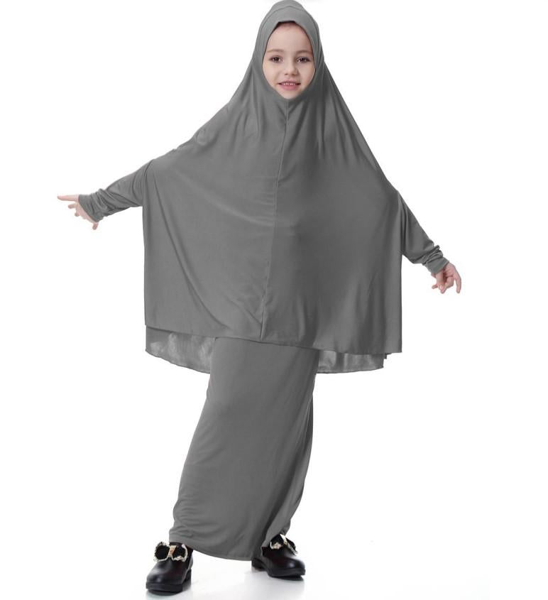 Mariam's Collection Mariam's Collection Two Piece Jersey Kids Jlibab (MJ007) — detail shot 8
