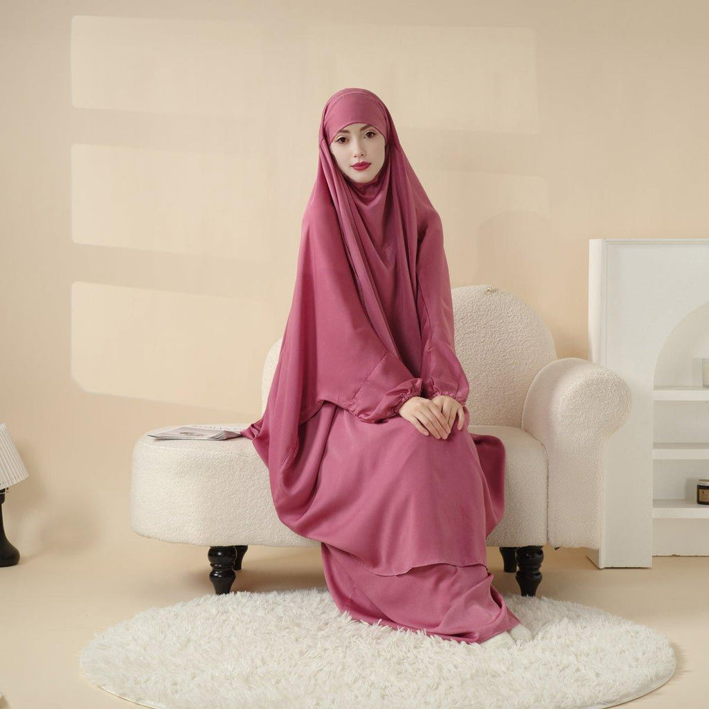 Mariam's Collection Mariam's Collection MJ008  Nida Fabric 2-Piece Set Jilbab — detail shot 8