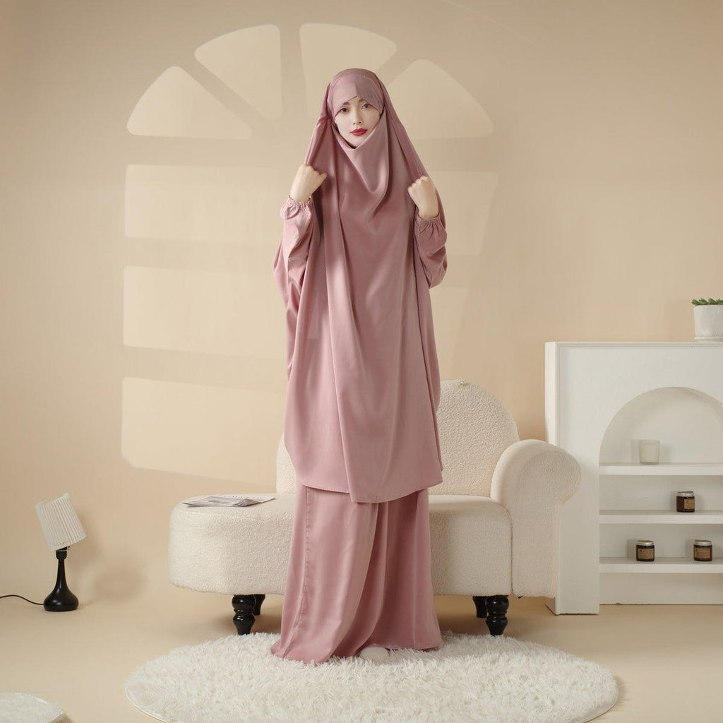 Mariam's Collection Mariam's Collection MJ008  Nida Fabric 2-Piece Set Jilbab — product category context