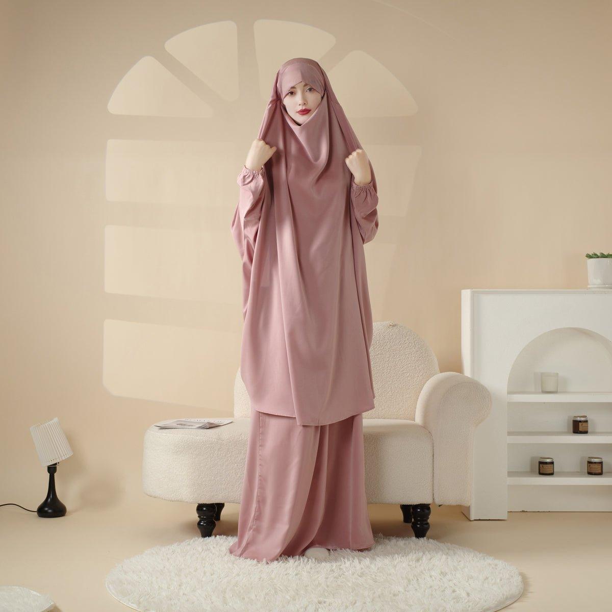 Mariam's Collection Mariam's Collection MJ008  Nida Fabric 2-Piece Set Jilbab — product category context