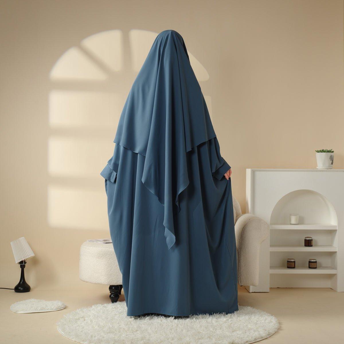 Mariam's Collection Mariam's Collection Matching Abaya Khimar Set (MK004) — main product shot