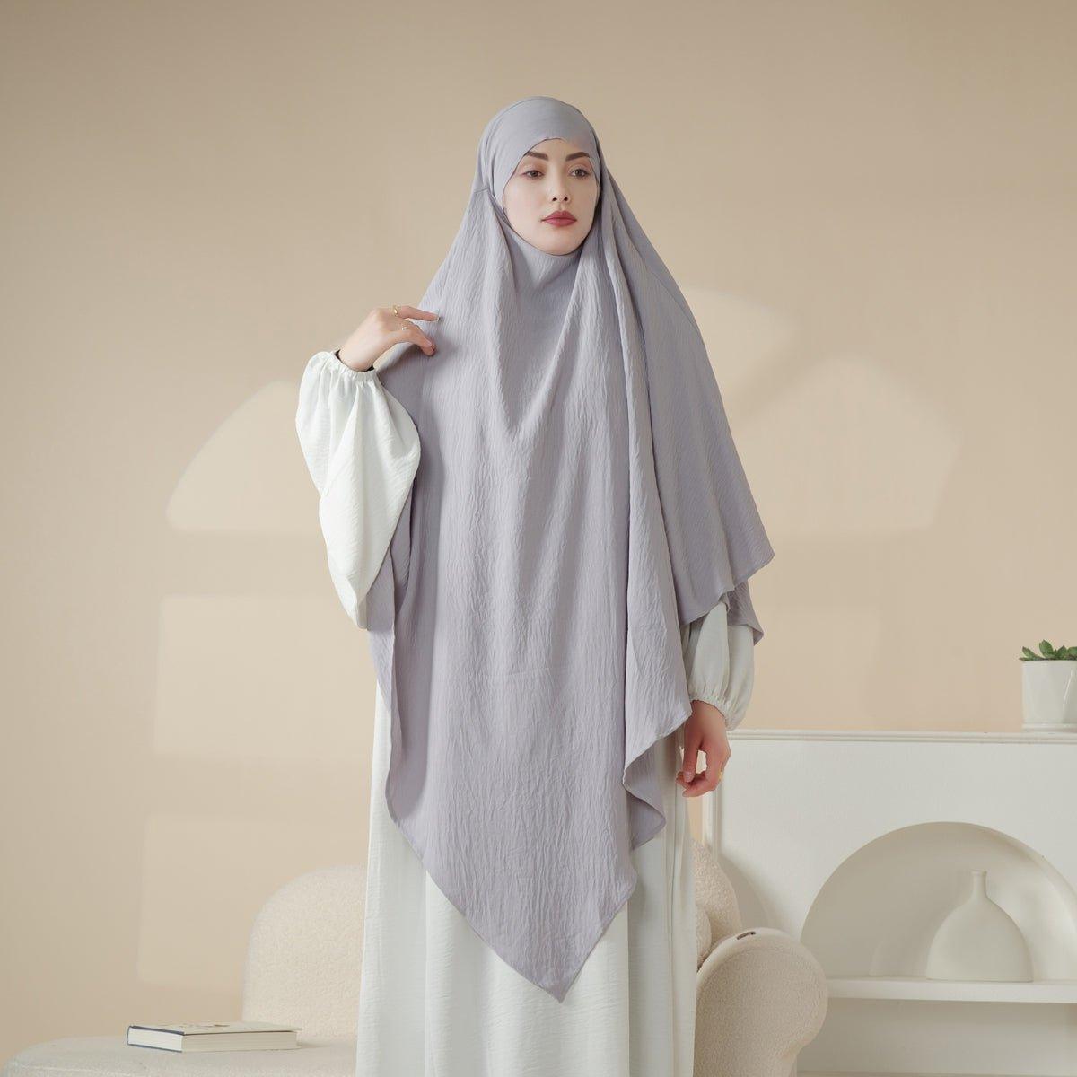 Mariam's Collection MK005 Crepe One Layer Khimar — product category context