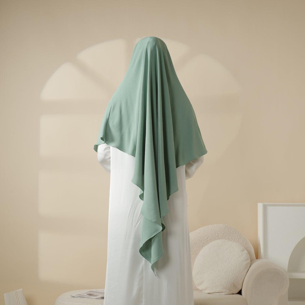 Mariam's Collection Comfort Crepe One Layer Khimar (MK014) — main product shot