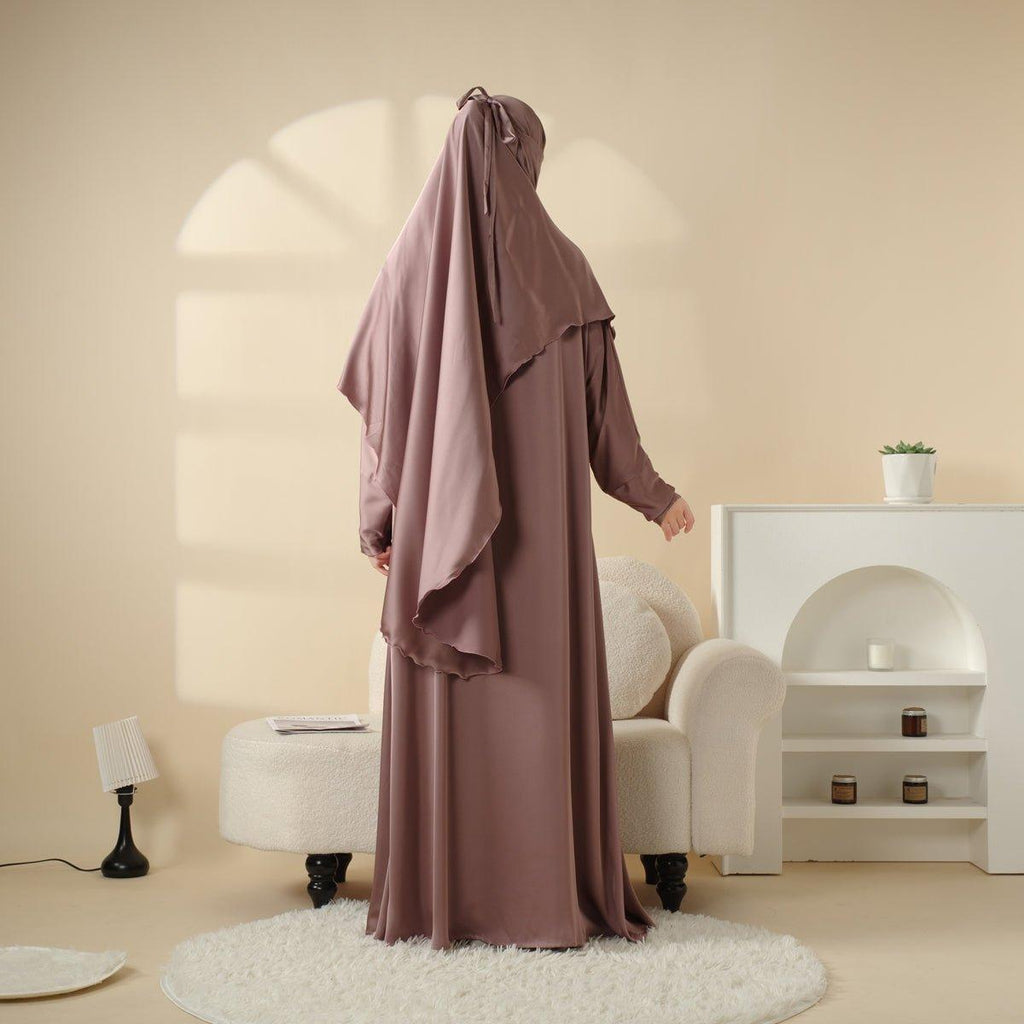 Mariam's Collection Abaya With Niqab and Khimar | Satin Niqab Khimar and Abaya (MK016) — product category context