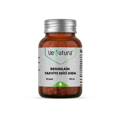 Venatura Bromelain Dietary Supplement - 60 Capsules for Digestive Health Support