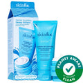 Barrier Buddies: Hydrating Skincare Set for Dry, Sensitive Skin | Reduce Redness with Foaming Cleanser & Peptide Cream | Vegan & Cruelty-Free