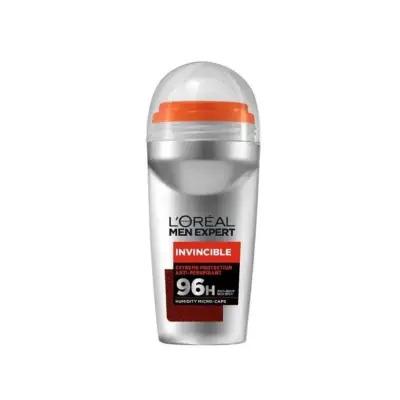 Loreal Paris Men Expert Invincible 96 Hours Roll-On Deodorant for Men - Long Lasting Antiperspirant Protection