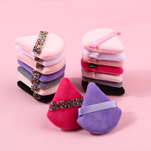 MMU027 Soft Triangle Powder Puffs for Face Powder
