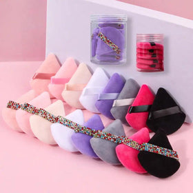 Mariam's Collection MMU027 Soft Triangle Powder Puffs for Face Powder