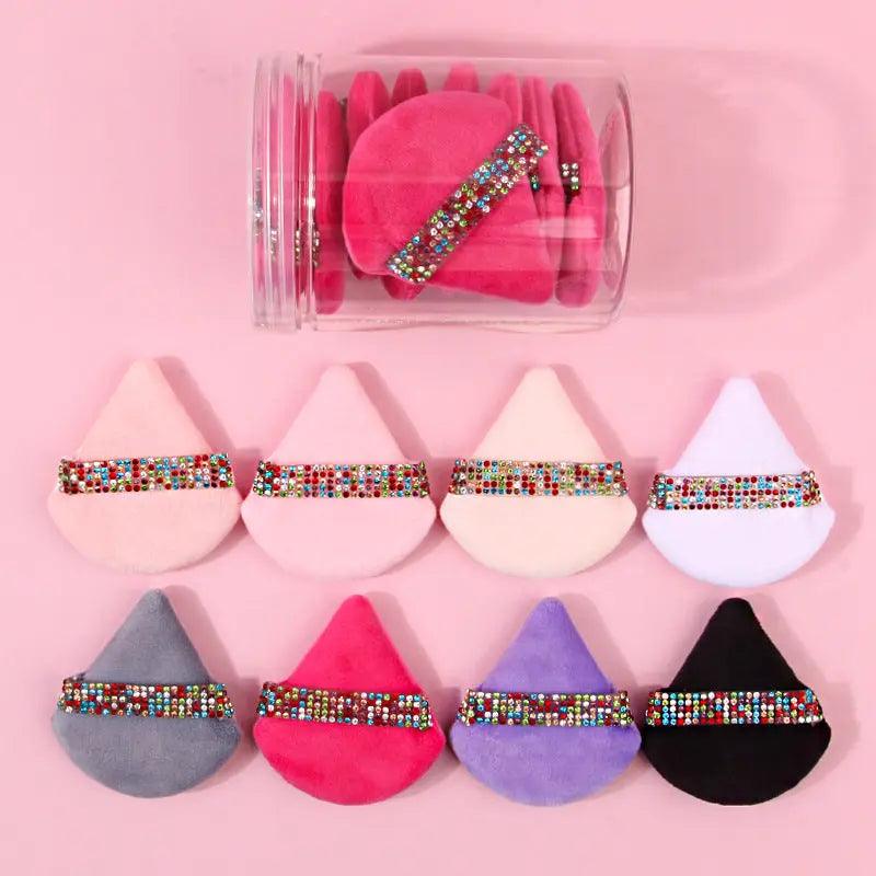 Mariam's Collection Mariam's Collection MMU027 Soft Triangle Powder Puffs for Face Powder — detail shot 10