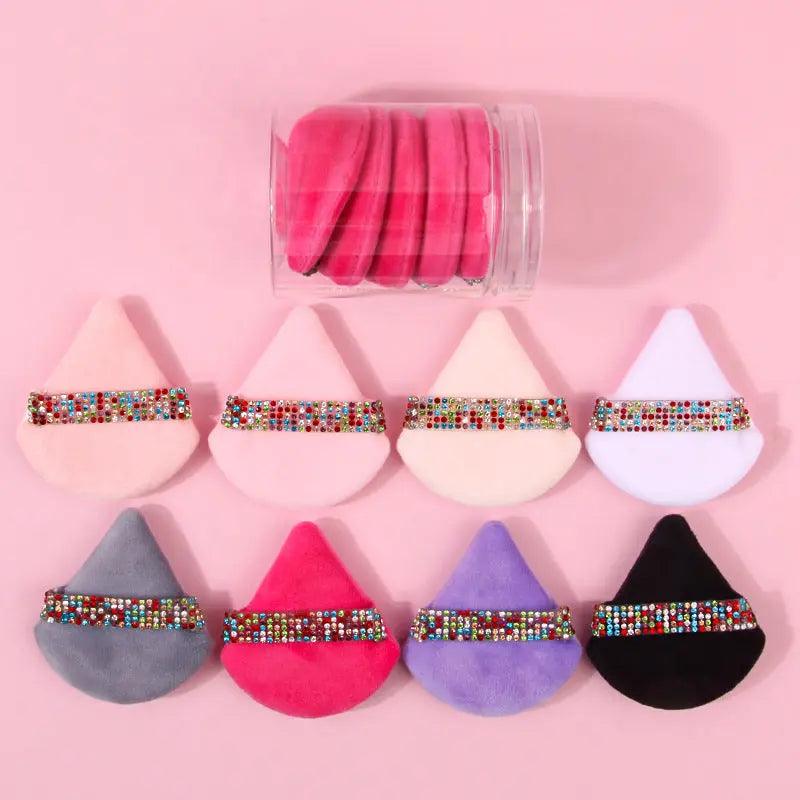 Mariam's Collection Mariam's Collection MMU027 Soft Triangle Powder Puffs for Face Powder — detail shot 9