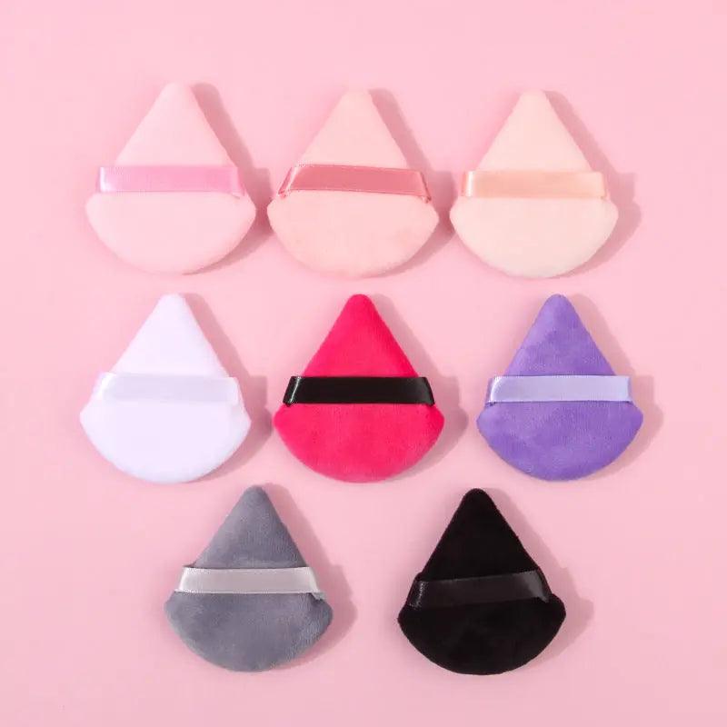 Mariam's Collection Mariam's Collection MMU027 Soft Triangle Powder Puffs for Face Powder — detail shot 6