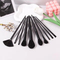 Mariam's Collection Mariam's Collection MMU032 entry-level 10 pcs Makeup Brushes Black Set — main product shot