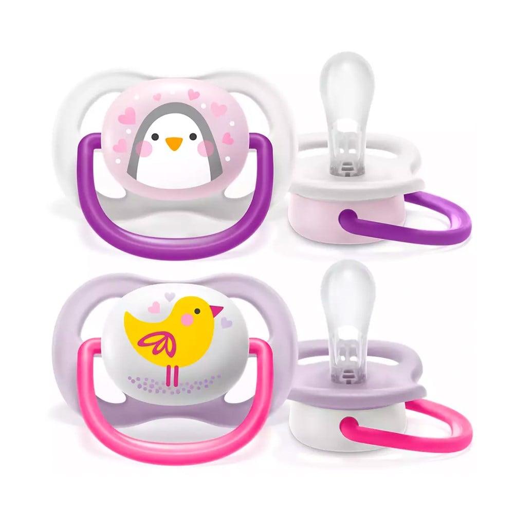 Philips Avent Ultra Air Animals Baby Pacifier 0-6m - Soft, Sterilizable, Comfort Pacifier for Newborns