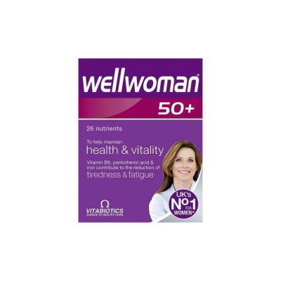 Wellwoman 50+ Multivitamin - 30 Tablets | Vitabiotics