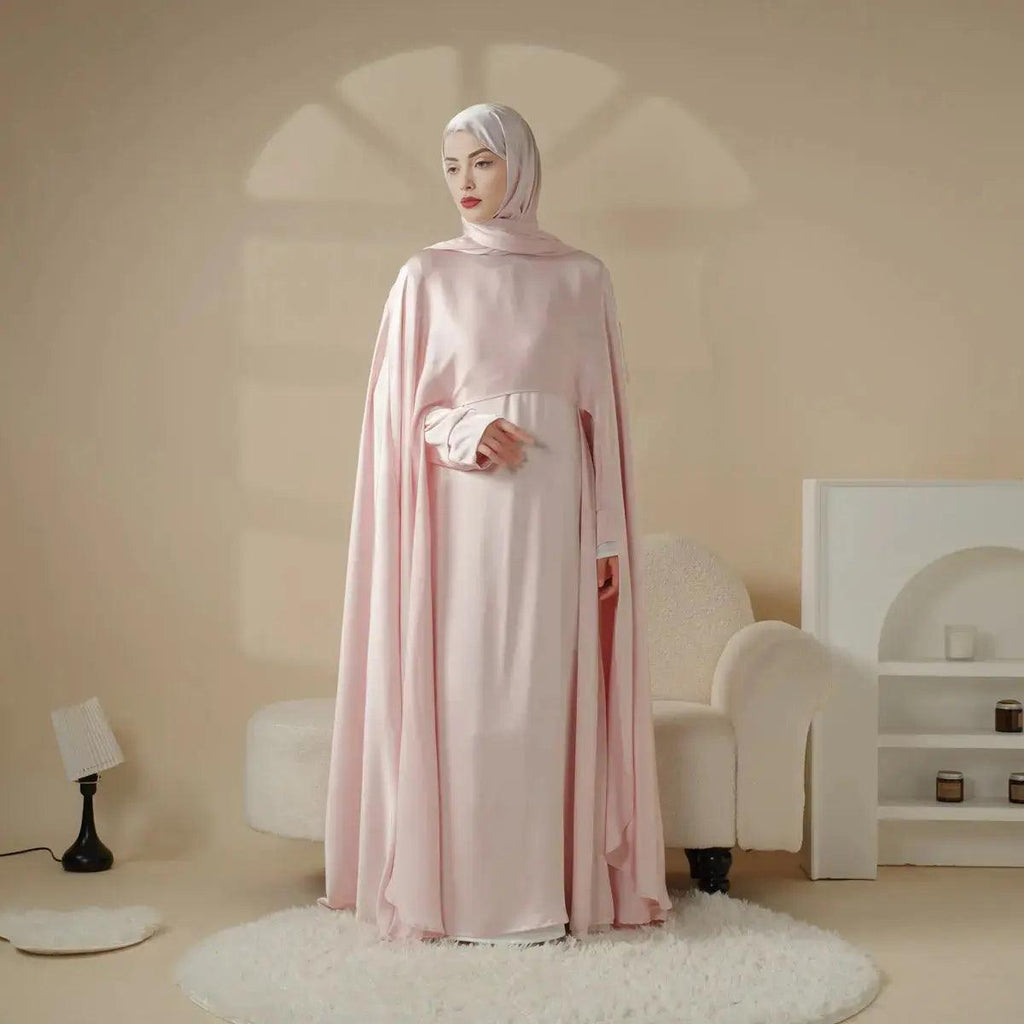 Mariam's Collection Luxury Wedding Abaya 3-Piece Bridal Abaya Set (MOA044) — product category context