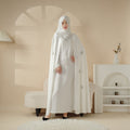 Mariam's Collection Cape Abaya, Haute Couture Heavy Rhinestone Abaya (MOA067) — back view