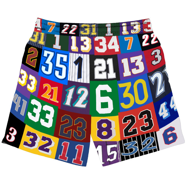 Bigger Than Basketball Hall of Fame - Shorts — lifestyle worn / used context