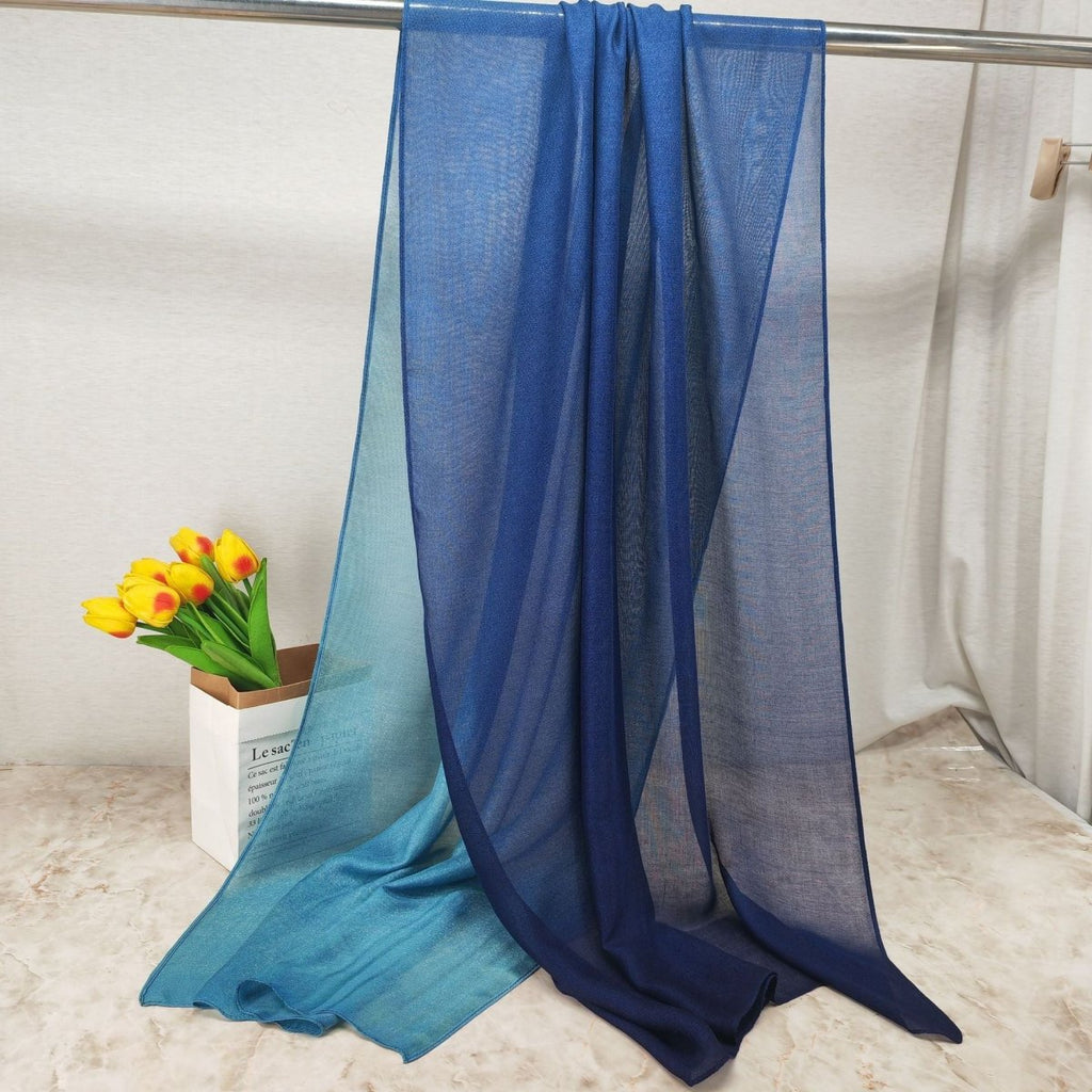 Mariam's Collection Modal Gradient Soft Hijab | Color Transition Hijab with Natural Flow (MH162) — main product shot