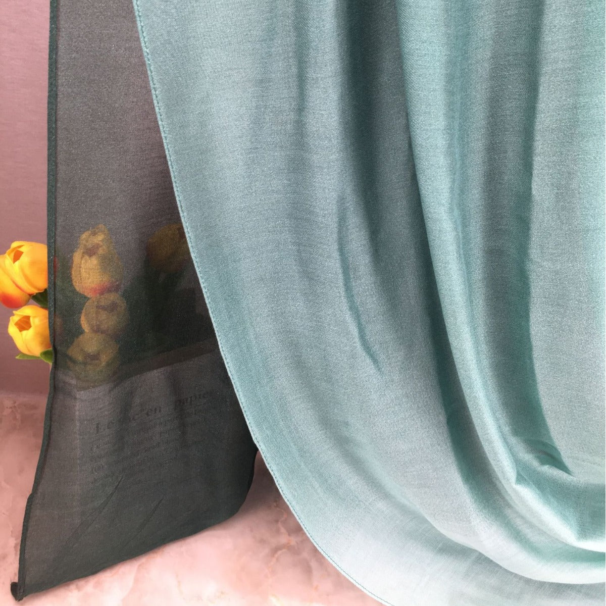 Mariam's Collection Modal Gradient Soft Hijab | Color Transition Hijab with Natural Flow (MH162) — product category context