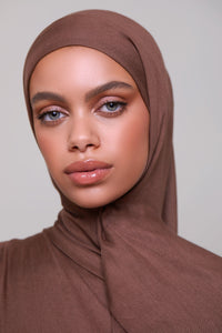 Modal Hijab - Cocoa Veiled 