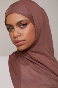 Modal Hijab - Pecan Veiled 