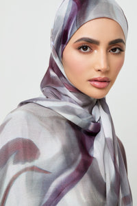 Modal Hijab - Violet Whisper Veiled 