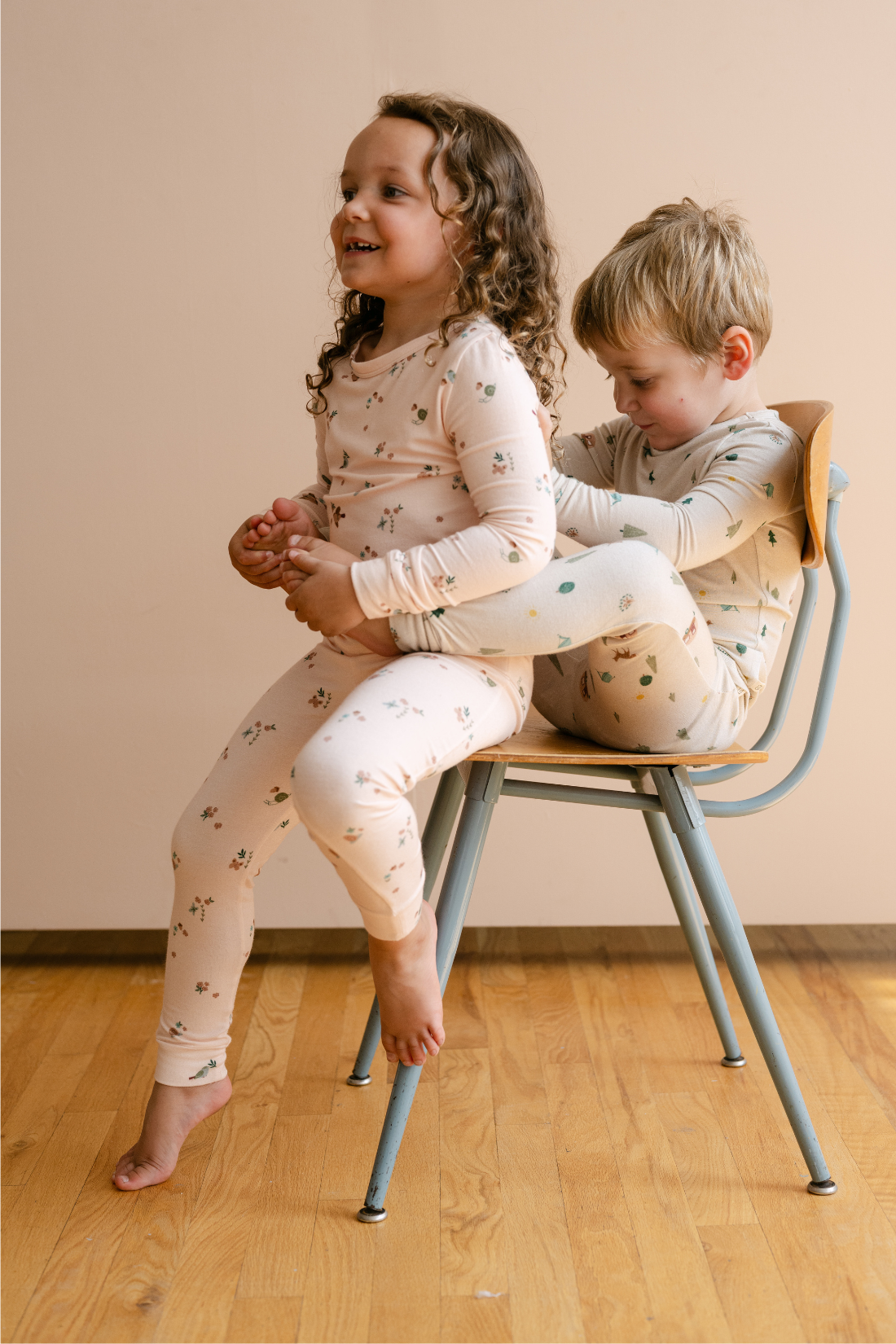 Dear Hayden Toddler Modal Pajama Set in Birds — pajamas category context