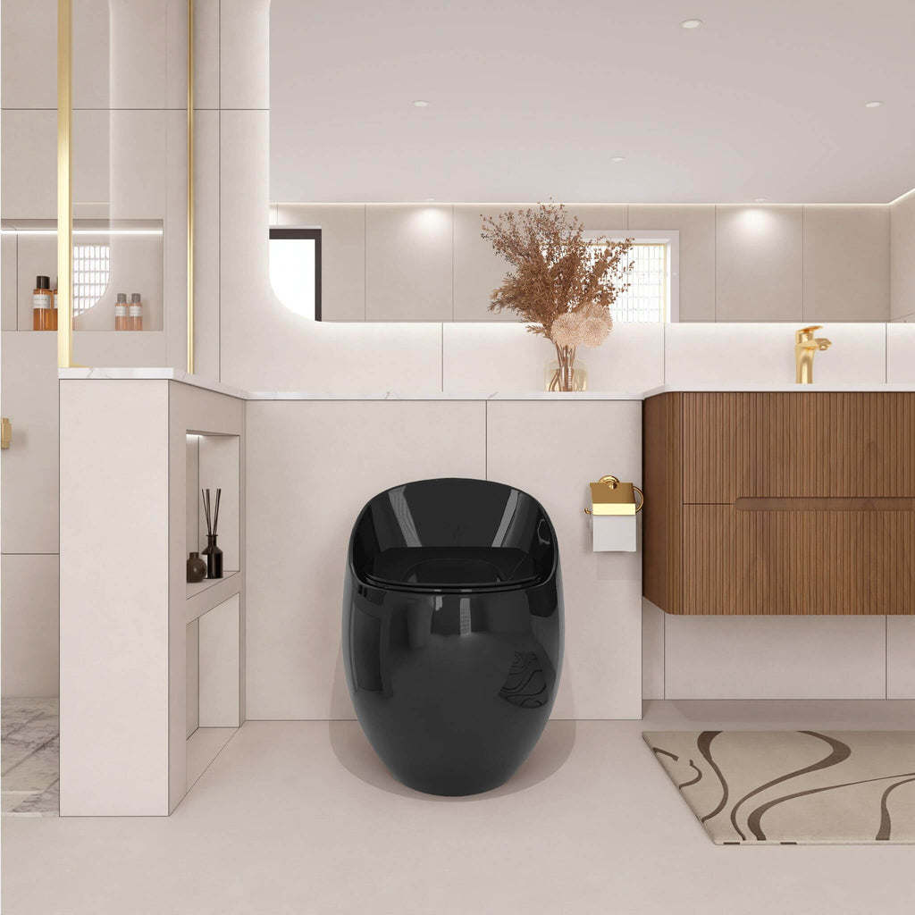 Nuvia Modern 1.28 GPF Single Flush 1-Piece Ceramic Egg-Shaped Toilet (SAK93341) – SAKSBY WHOLESALE, view 10