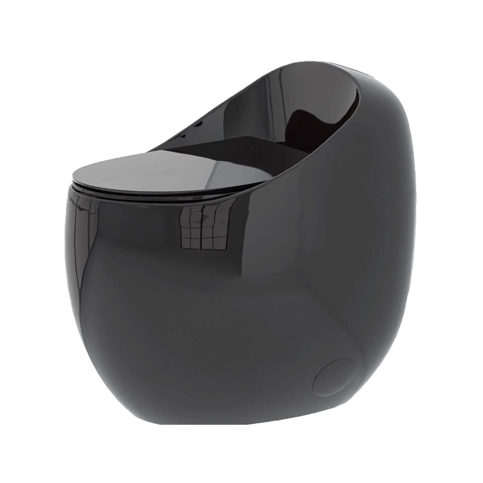 Nuvia Modern 1.28 GPF Single Flush 1-Piece Ceramic Egg-Shaped Toilet (SAK93341) – SAKSBY WHOLESALE, view 3