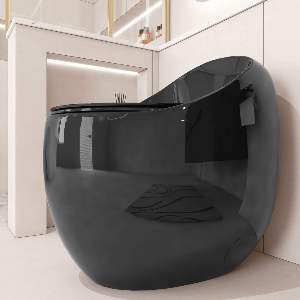 Nuvia Modern 1.28 GPF Single Flush 1-Piece Ceramic Egg-Shaped Toilet (SAK93341) – SAKSBY WHOLESALE, view 8