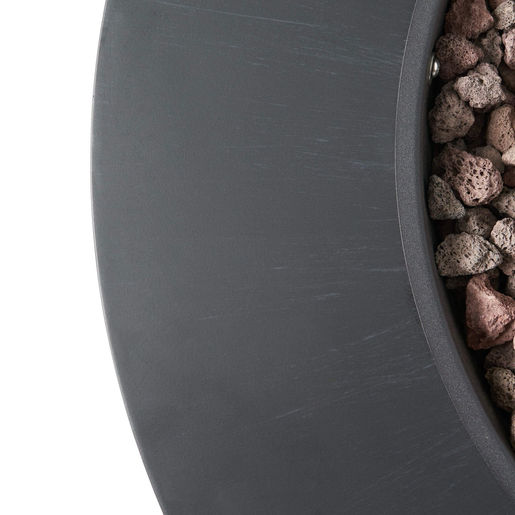 Alora Modern 32-Inch 40K BTU Round Iron Propane Fire Pit (SAK29102) – SAKSBY WHOLESALE, view 17