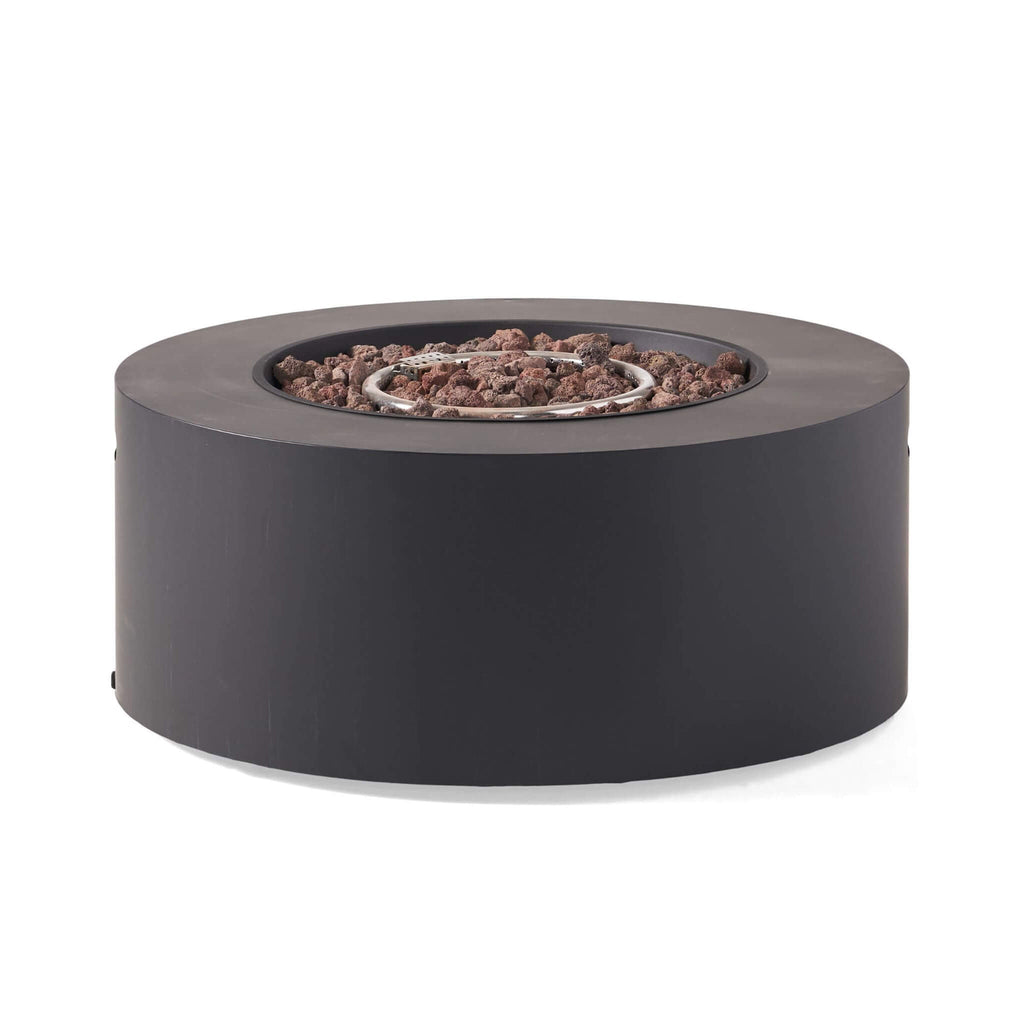Alora Modern 32-Inch 40K BTU Round Iron Propane Fire Pit (SAK29102) – SAKSBY WHOLESALE, view 3