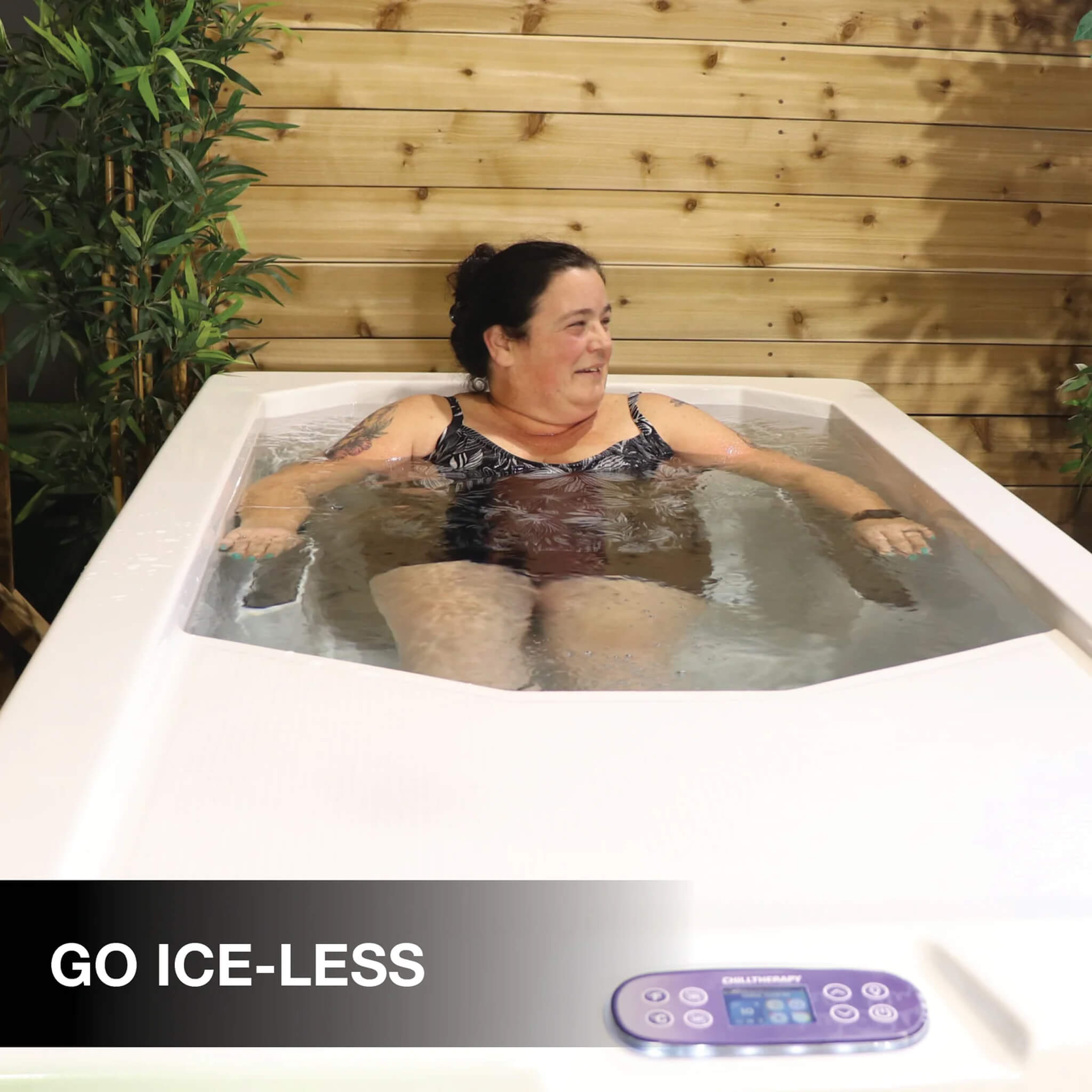 CSC 1000 Premium Cold Plunge Spa Tub With Built-In Ozone And Multi-Coloured Exterior Lighting (SAK37605) – SAKSBY WHOLESALE, 