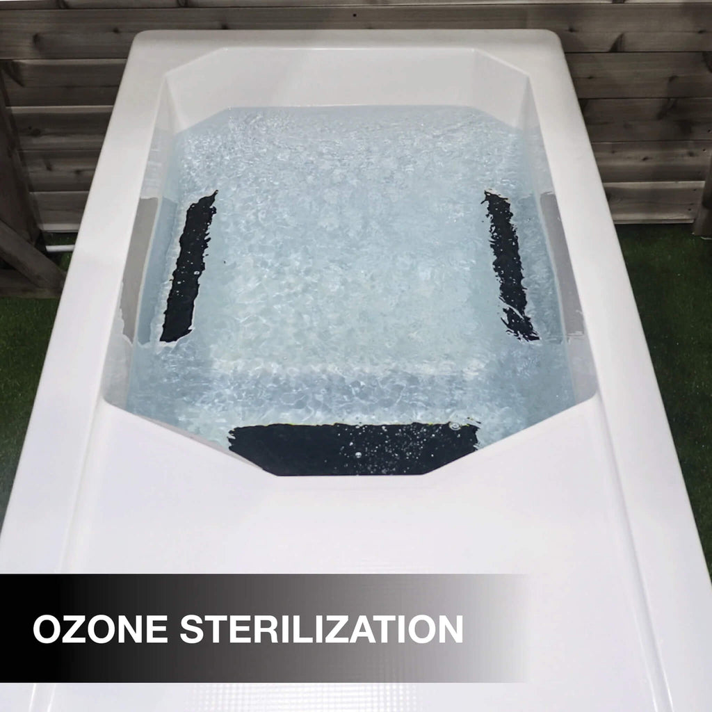 CSC 1000 Premium Cold Plunge Spa Tub With Built-In Ozone And Multi-Coloured Exterior Lighting (SAK37605) – SAKSBY WHOLESALE, 