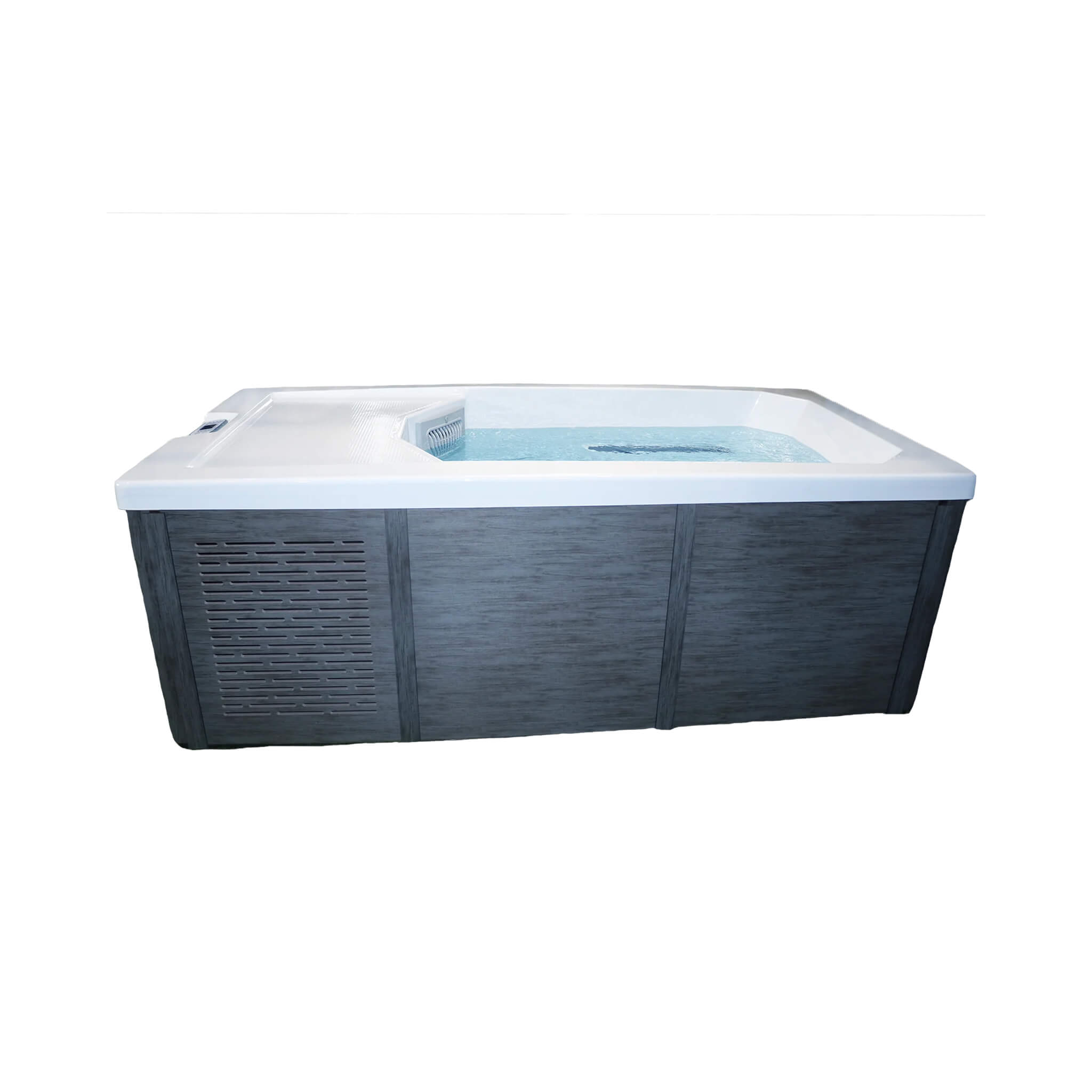 CSC 1000 Premium Cold Plunge Spa Tub With Built-In Ozone And Multi-Coloured Exterior Lighting (SAK37605) – SAKSBY WHOLESALE, 