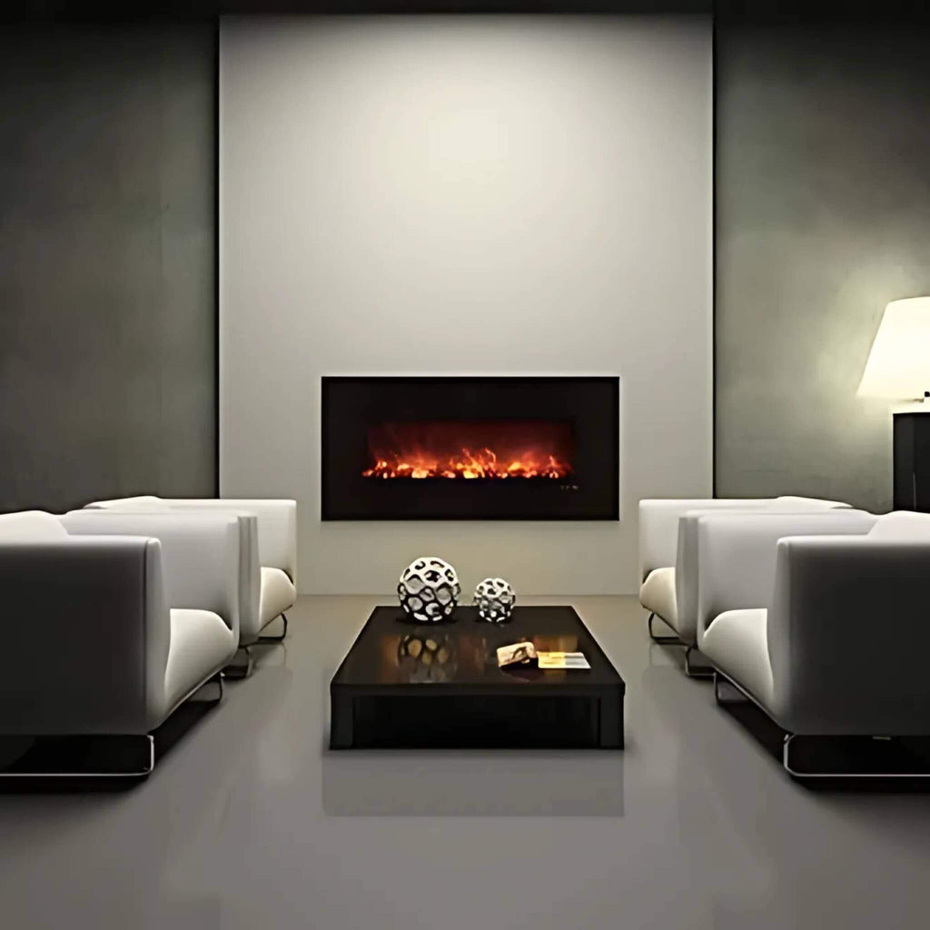 Modern Flames Ambiance 60-Inch Built-In Electric Fireplace With LED Flame Technology [AL60CLX2-G] (SAK12890) – SAKSBY WHOLESA