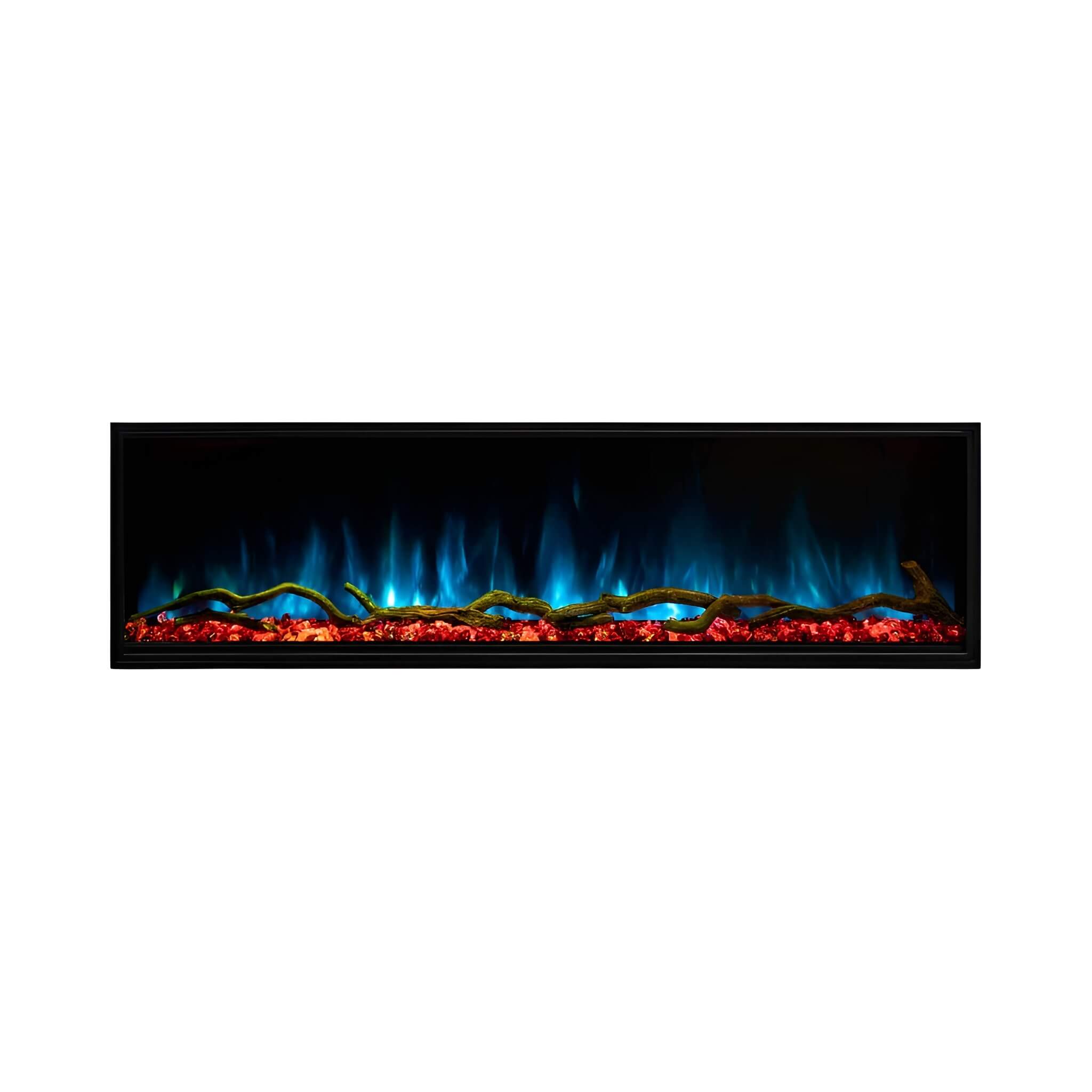 Modern Flames Landscape Pro Multi 56-Inch Linear Multi-Sided Electric Fireplace With Hybrid Flame Technology [LPM-5616V2] (SA