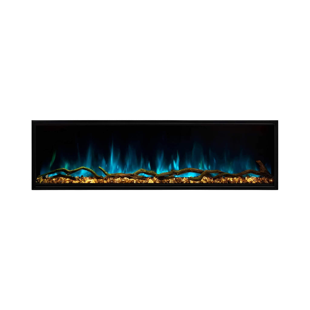 Modern Flames Landscape Pro Multi 56-Inch Linear Multi-Sided Electric Fireplace With Hybrid Flame Technology [LPM-5616V2] (SA