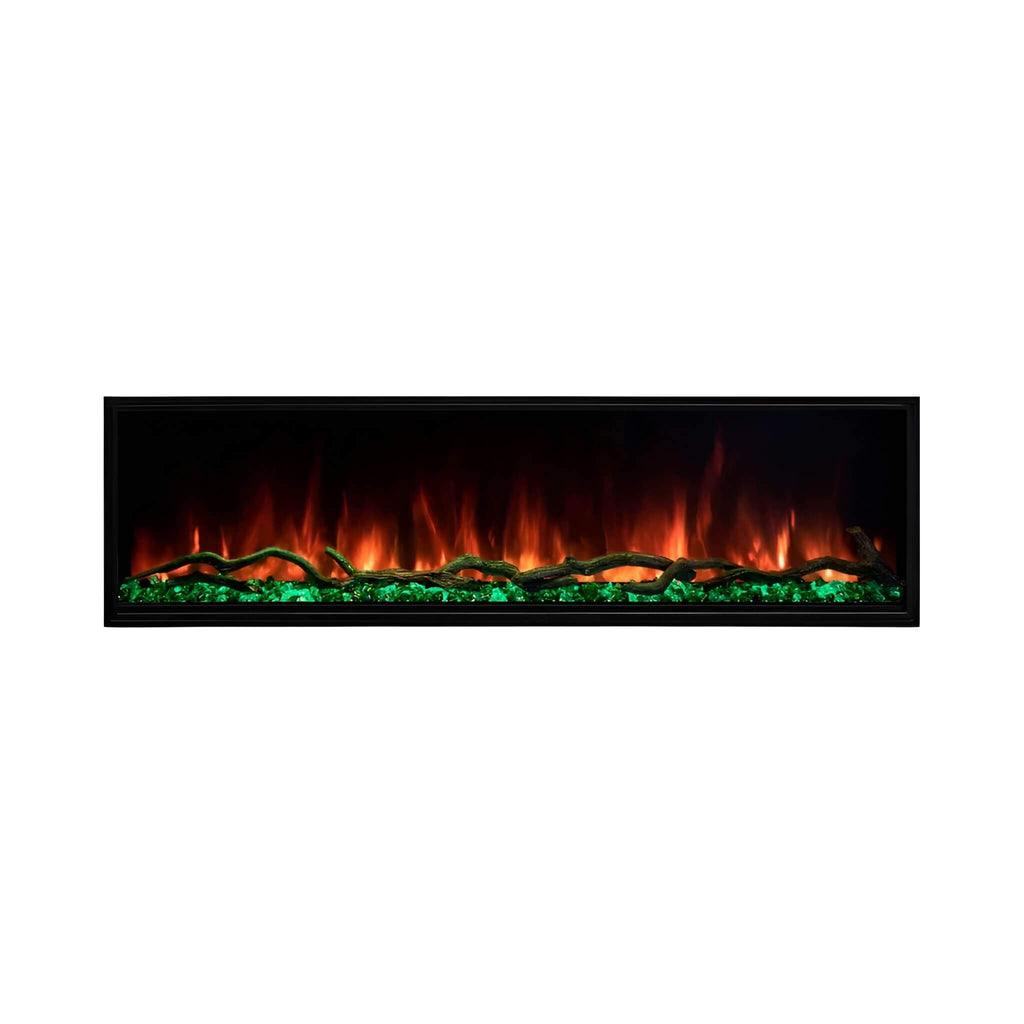 Modern Flames Landscape Pro Multi 56-Inch Linear Multi-Sided Electric Fireplace With Hybrid Flame Technology [LPM-5616V2] (SA