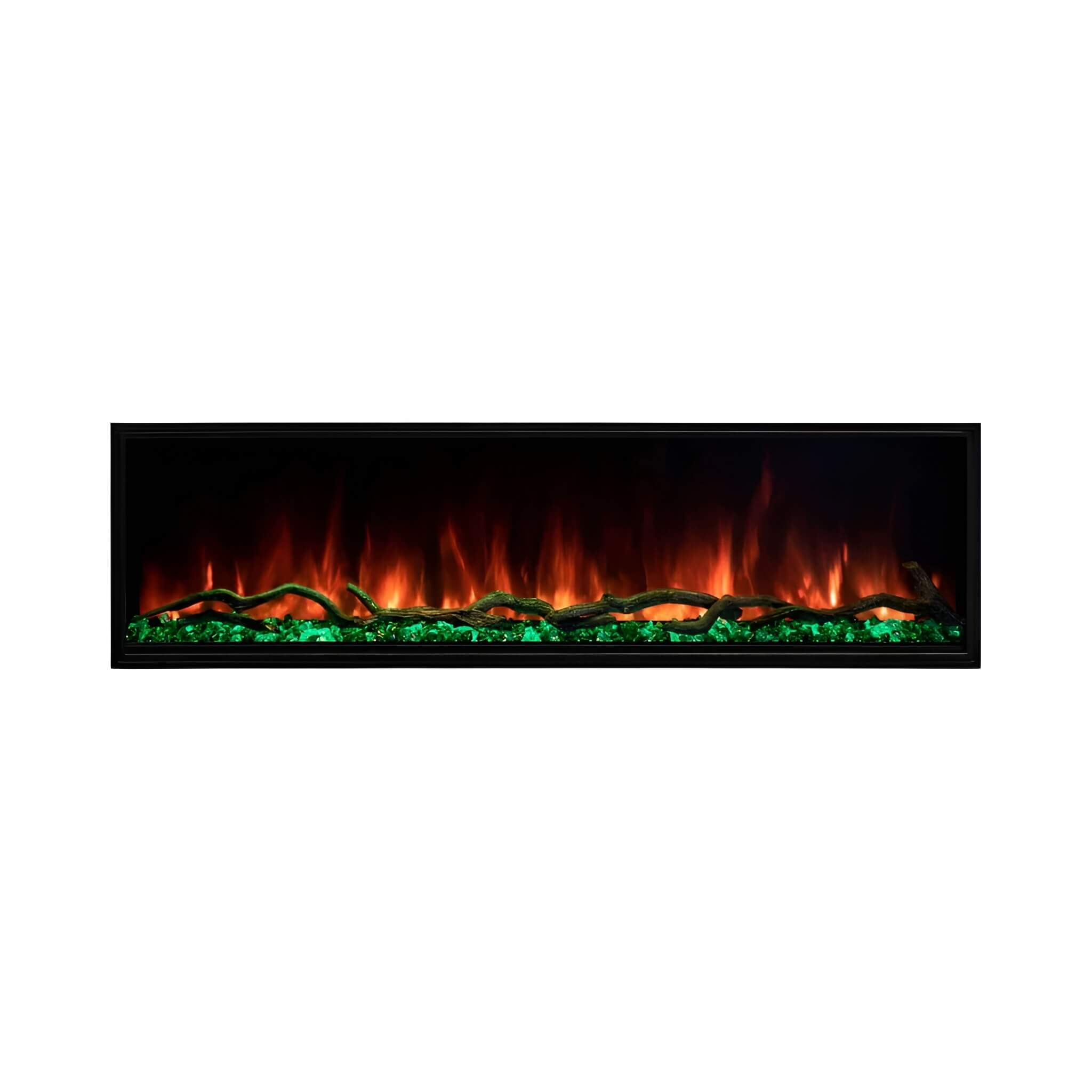 Modern Flames Landscape Pro Multi 56-Inch Linear Multi-Sided Electric Fireplace With Hybrid Flame Technology [LPM-5616V2] (SA