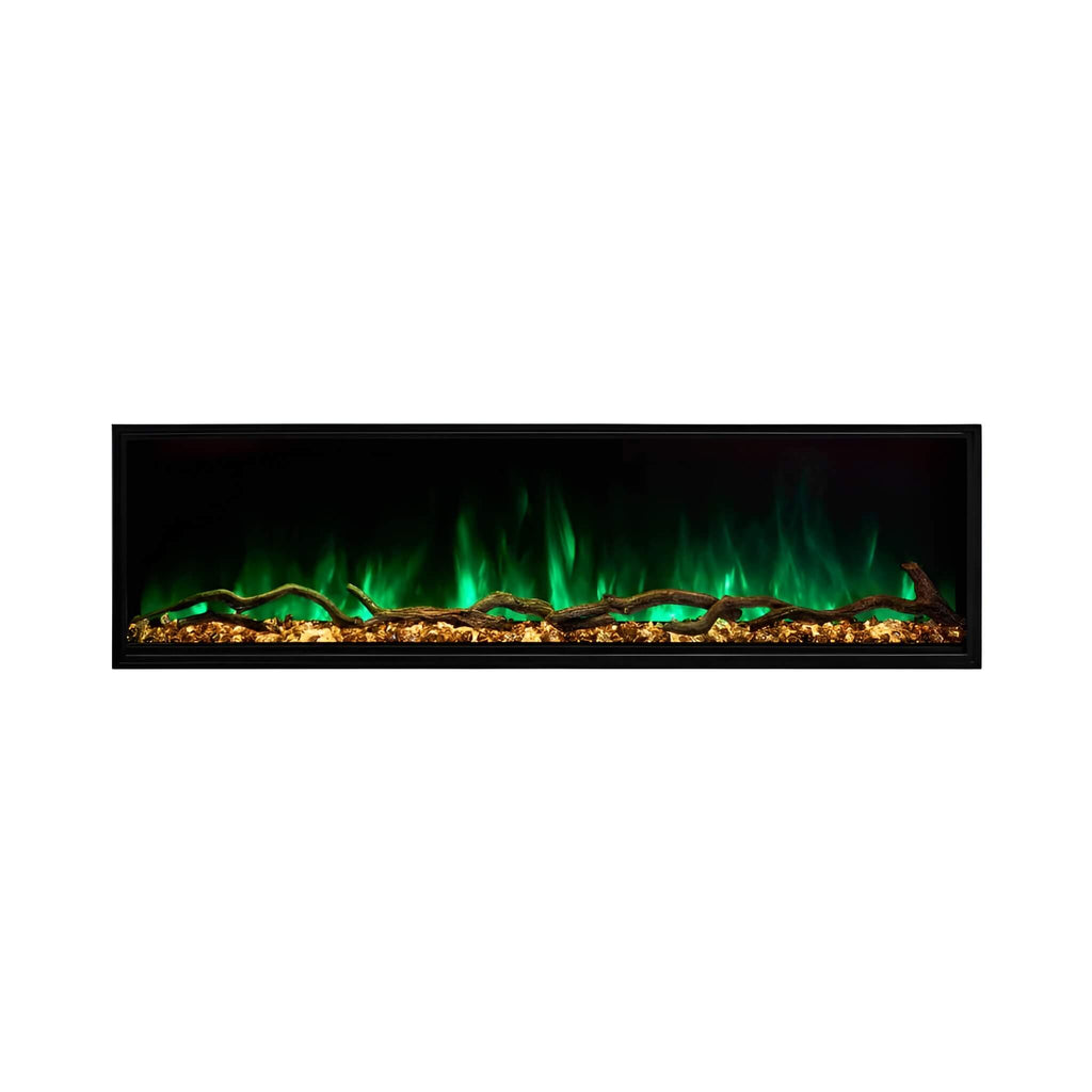 Modern Flames Landscape Pro Multi 56-Inch Linear Multi-Sided Electric Fireplace With Hybrid Flame Technology [LPM-5616V2] (SA