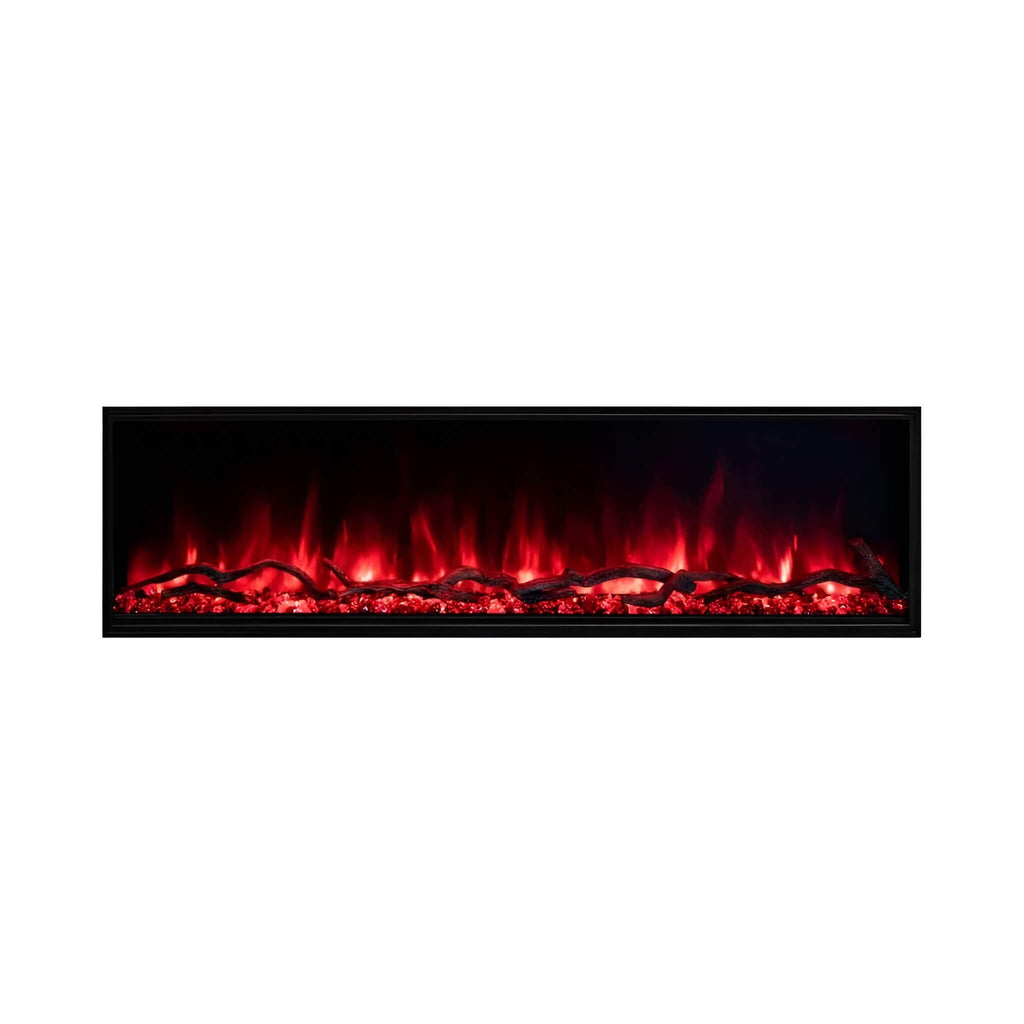 Modern Flames Landscape Pro Multi 56-Inch Linear Multi-Sided Electric Fireplace With Hybrid Flame Technology [LPM-5616V2] (SA