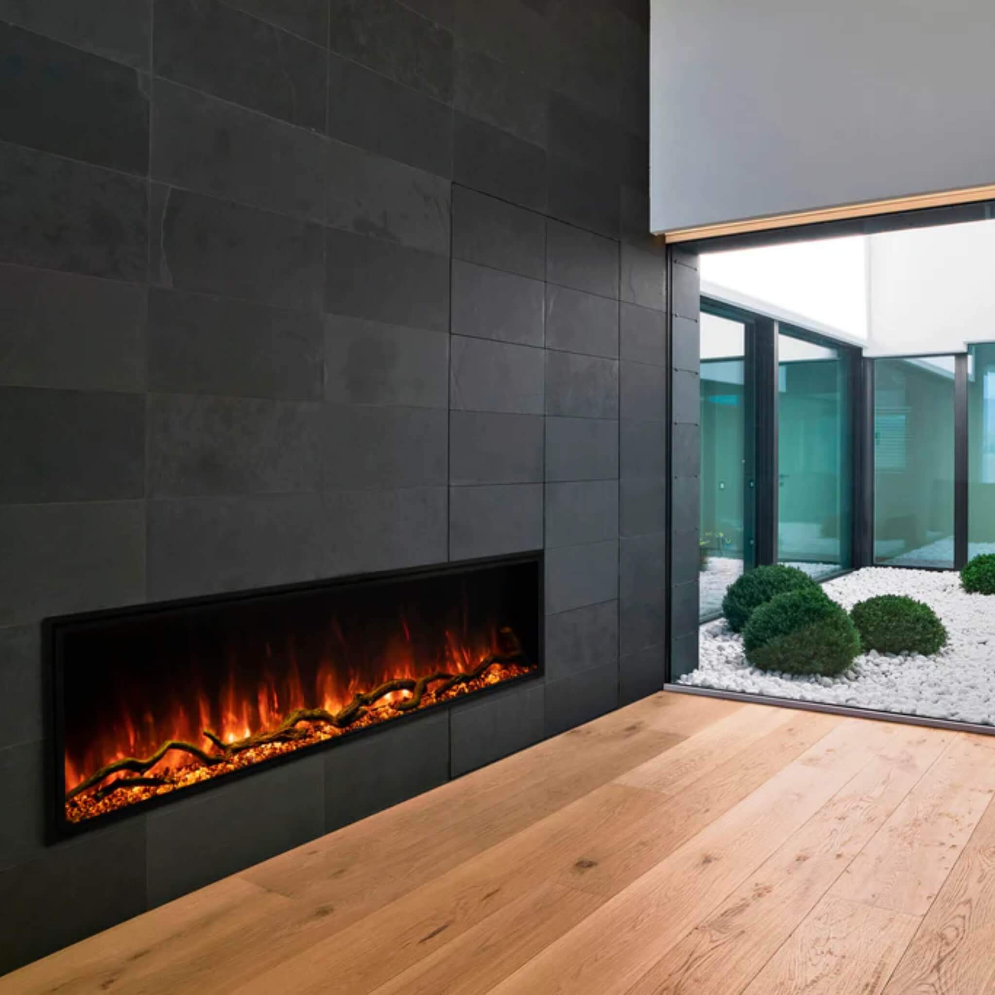 Modern Flames Landscape Pro Slim 56-Inch Built-In Electric Fireplace With Wifi Control [LPS-5614] (SAK62153) – SAKSBY WHOLESA